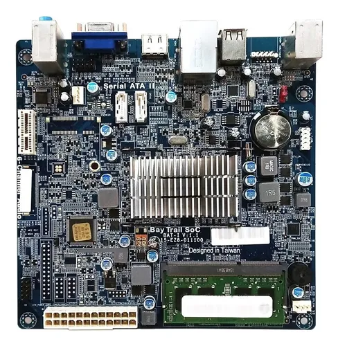 comprar Placa Mãe J1800 Celeron Dual Core + 2gb Ram