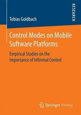 Libro Control Modes On Mobile Software Platforms - Tobias...