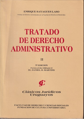 Tratado De Derecho Administrativo 2 Enrique Sayagues 