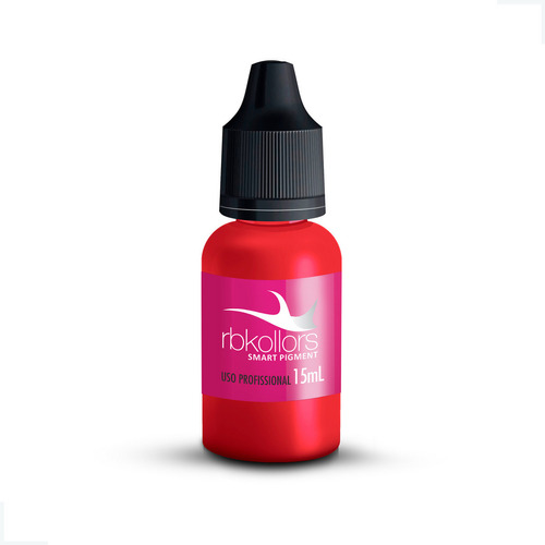 Pigmento Orgânico 15ml Red Velvet - RBKollors Micropigmentação
