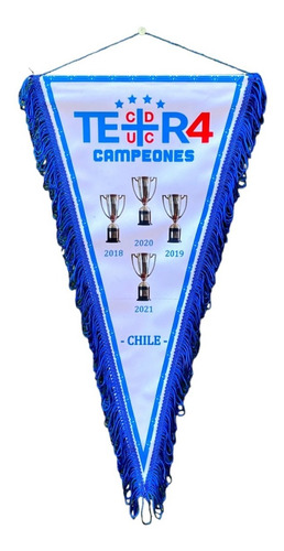 Banderín Universidad Católica Tetracampeones