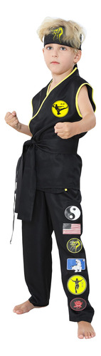 Treyrea Cobra Costume Gi Karate Dress Up Uniform With Headb.