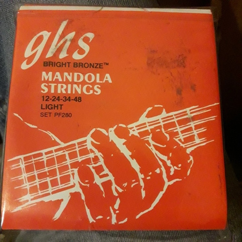 Imagen 1 de 3 de Cuerdas Para Mandolina Ghs
