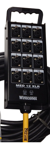 Medusa Multicabo Combo 12 Vias, 5 Metros