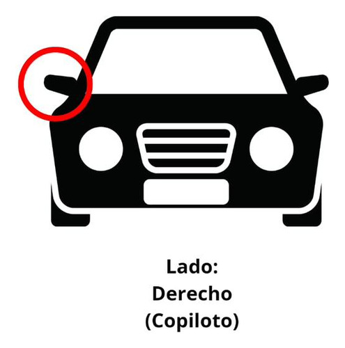 Luneta Espejo Retrovisor Changan Unit- T Luxury 2023-2024