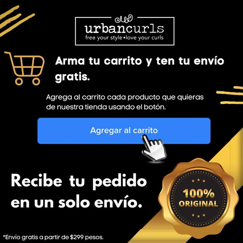 Imagen 4 de 4 de Asesoria Personalizada Urban Curls 1 A 1 Incluye Regalo
