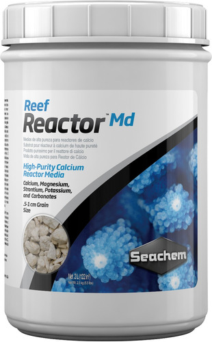 Reef Reactor Md 2 Lt Seachem Grano De .5-1 Cm Reactor Calcio