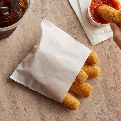 Imagen 3 de 3 de Bolsa Para Papas Fritas Talla S Pack 500 Unidades.