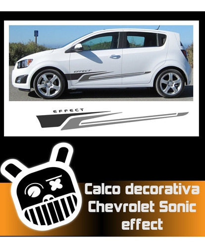 Calco Decorativa Chevrolet Sonic Effect. !!