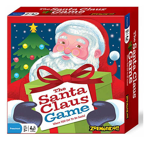 Juego De Acción  Mesa Navideño  The Santa Claus Ga Fr80mn