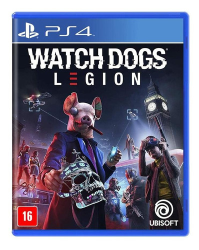 Watch Dogs: Legion Standard Edition Ubisoft Ps4 Físico