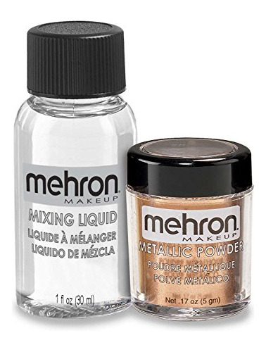 Polvo Metálico Con Mezcla Liquid -opción Copper - 0,17 Oz