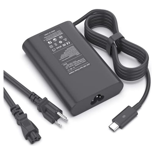 Dell 65w Usb C Laptop Charger Ac Adaptador Para Dell Latitud