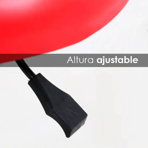 2 Taburetes Giratorios Ajustables Con Ruedas Silla De Bar Estructura de la silla Plateado Asiento Rojo