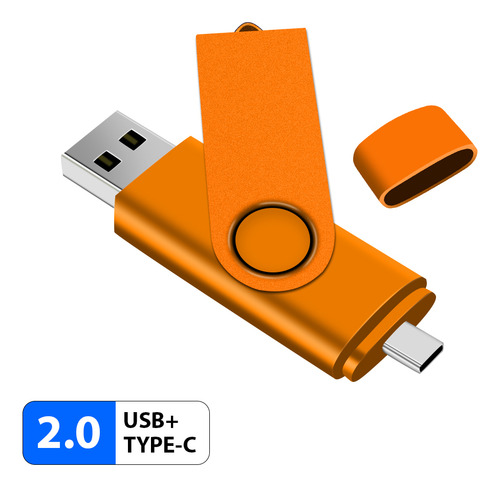 Pendrive 16gb Usb 2.0 Memoria Usb De Plástico Type-c