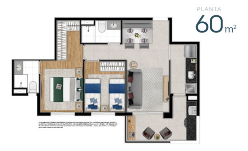 Imagem 16 de 17 de Apartamento Residencial Para Venda, Ferreira, São Paulo - Ap7346. - Ap7346-inc