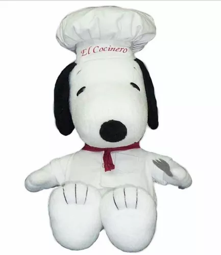 Peluche Snoopy Chef Cocinero Peanuts Original