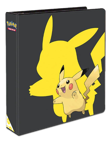 Fichário Argola Ultra Pro Para Cartas Pokémon Pikachu 2019