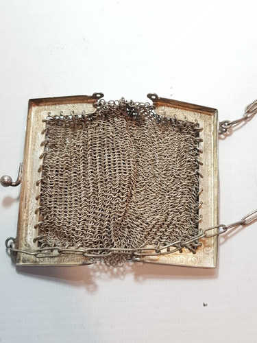 Imagen 4 de 6 de Antiguo Monedero De Alpaca Ro 1960