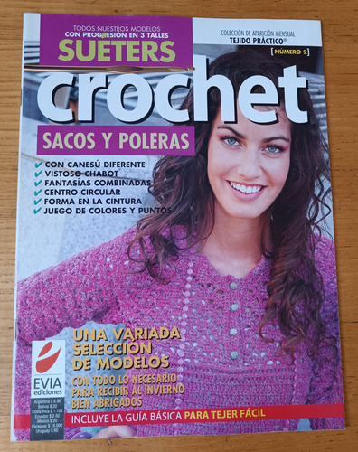 Revista Crochet Sacos Y Poleras (Usado)