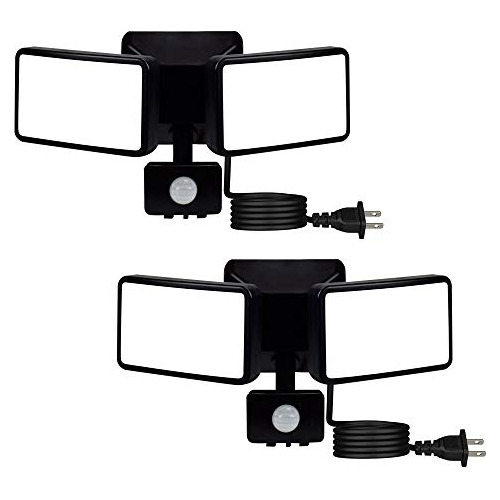 Luces De Seguridad Led De 20w Sensor De Movimiento Exte...