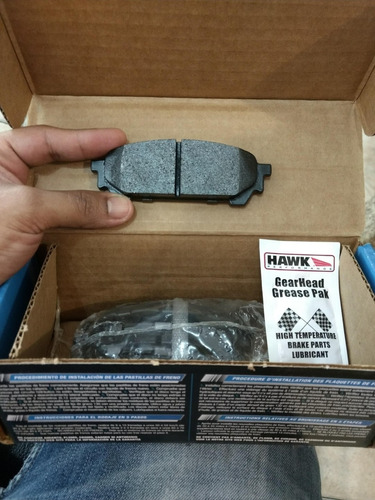 Pastillas De Freno Hawk Hb452 Traseras Para Subaru 