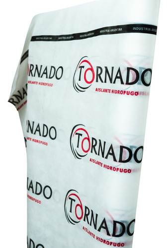 Membrana Hidrófuga Aislante Tornado 30m2 1,50x20  X 10 Und