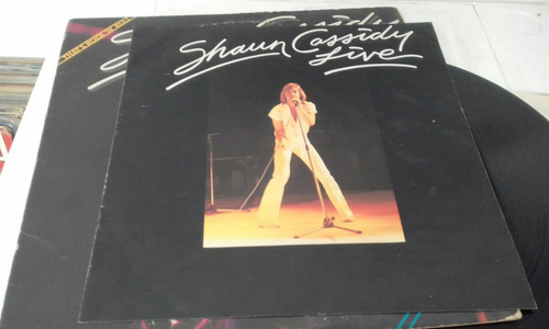 Lp Shaun Cassidy Live Thats Rock N Roll Encart Imp Usa (Usado)