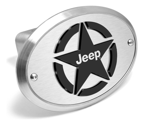 Ipick Image Para Jeep Willys Star Logo En 3d En Ovalado Plat