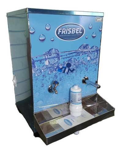 Bebedouro de água Frisbel 20 litros bancada 20L aço inoxidável 220V 