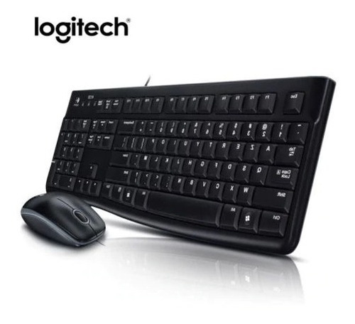 Kit Teclado Numerico Español Y Mouse Usb Logitech Mk120 Flex