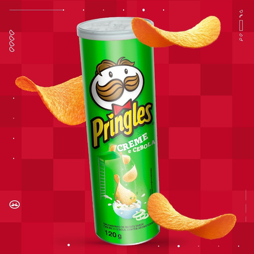 Batata Pringles Sabor Creme E Cebola 120g