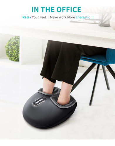 Masajeador De Pies Nekteck Shiatsu Con Calor, Compresión De