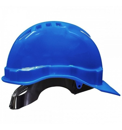 Casco De Seguridad De Obra Libus Certificado Unit Azul