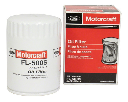 Filtro D Aceite Ford Explorer 3.5 2011-19 Motorcraft Fl-500s