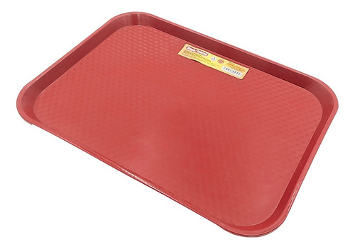 Bandeja Roja 40x30cm Marca Simplesolution. Bredys