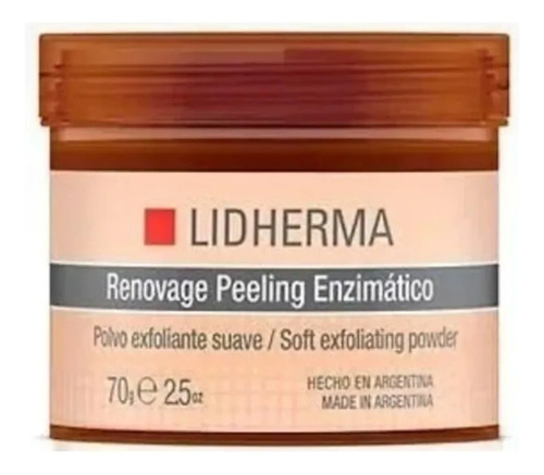 Máscara Renovage Peeling Enzimático Exfoliante 70g. Lidherma