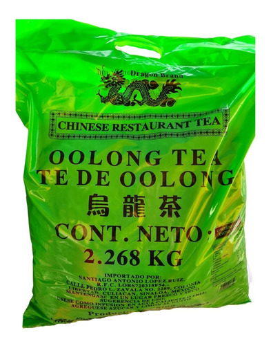 Té De Olong 100 % Natural Bolsa Con 2.2kg