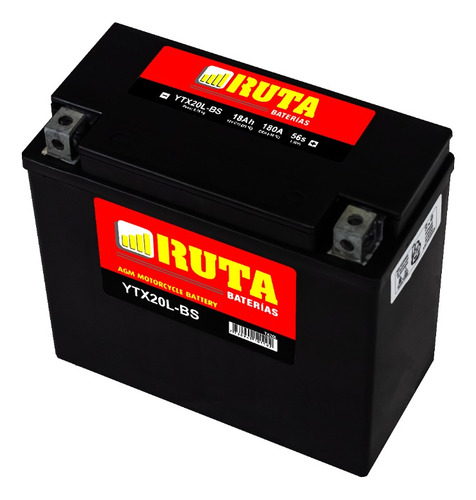 Baterias Para Motos Agm-gel Ytx20l-bs Ruta