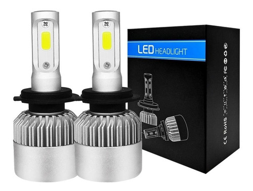 Luces Led Bombillo S2 H1 H3 H7 H11 9005 9006 16000 Lumen