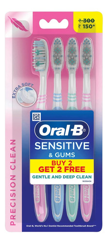 Cepillo De Dientes Manual Sensible Ultrafino Oral B Para Adu