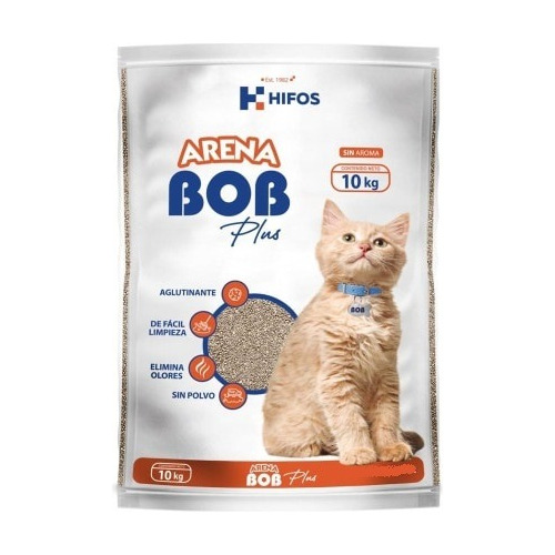 Arena Para Gato 10 Kilos Aglutinante Rendidor