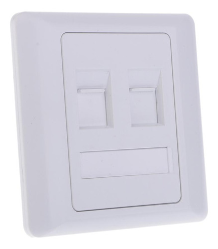 1 Unidad 86 Tipo Puerto Red Panel + 2 Piezas De