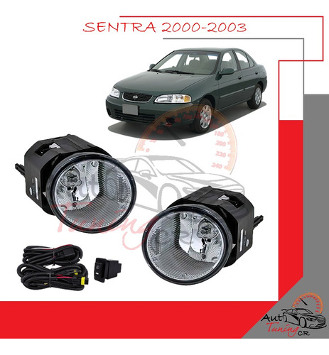 Halogenos Nissan Sentra 2000-2003