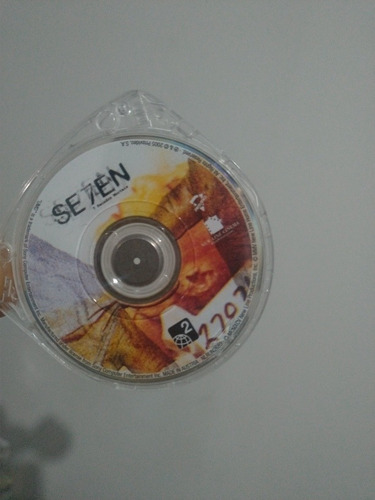 Filme Umd Vídeo Psp Seven 7 Crimes Capitais Somente Região 2 (Usado)