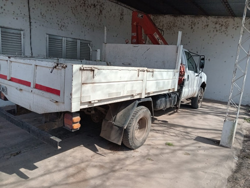 Camión Ford 4000 Con Hidrogrua Bull Crane + Barquilla