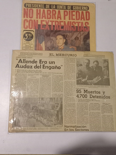 Periódicos 50 Años Del Golpe Militar De 1973.