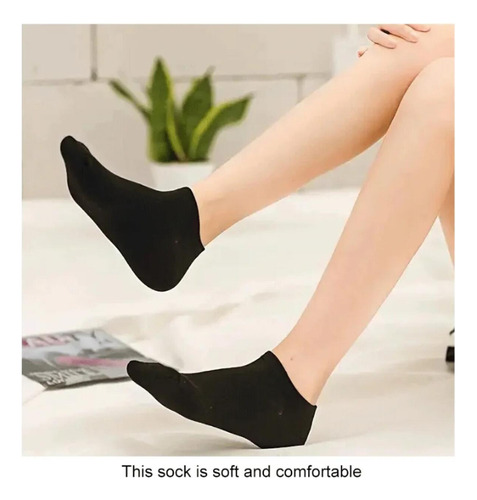 10 Pares De Calcetines Cortos Poco Profundos Y Transpirables