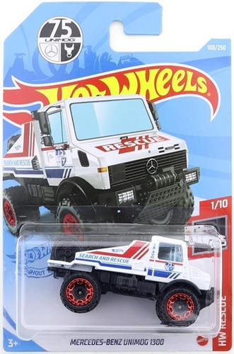 Hot Wheels Unimog Mercedes-benz Unimog 1300 #188 La Potencia