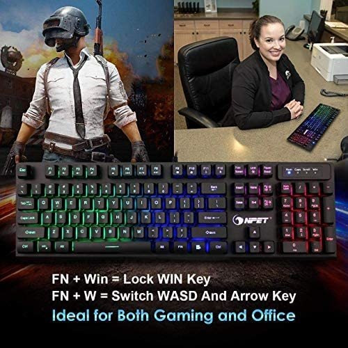 Imagen 4 de 5 de Teclado Gaming Npet